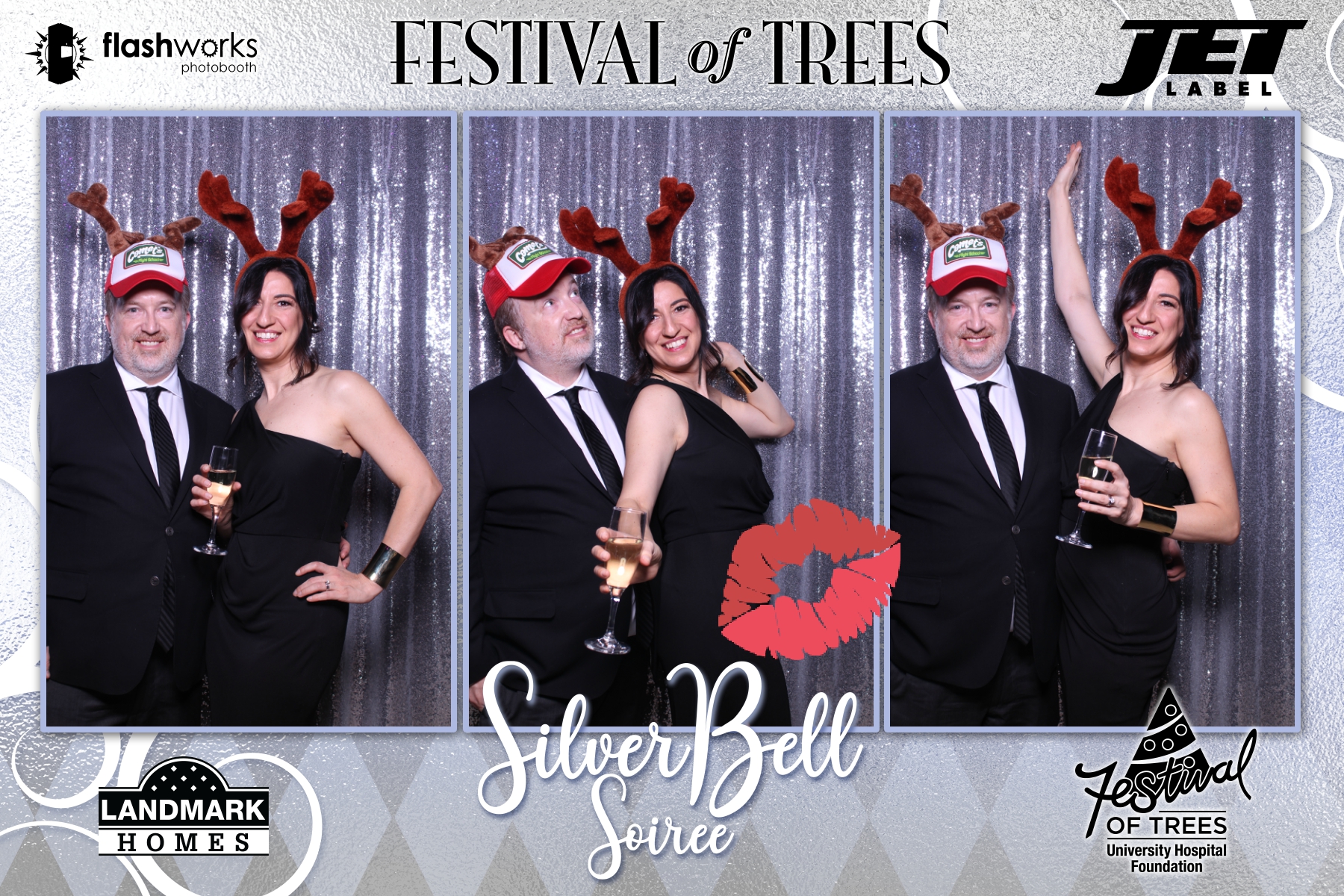 Festival of Trees Silver Bell Soiree - Photos and GIFs | View more photos from the event at gallery.flashworksphotobooth.com/u/FlashworksPhotoboothInc/Festival-of-Trees-Silver-Bell-Soiree-Photos-and-GIFs